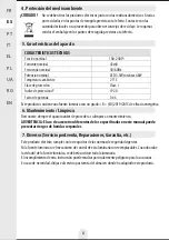 Preview for 8 page of Inspire WE25611H90 Assembly, Use, Maintenance Manual