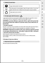 Preview for 11 page of Inspire WE25611H90 Assembly, Use, Maintenance Manual