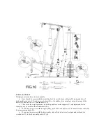 Предварительный просмотр 17 страницы Insportline homegym in 133 easy User Manual