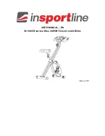 Preview for 1 page of Insportline IN 10895 inCondi UB20m User Manual