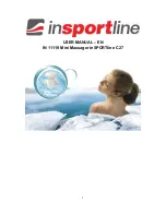 Preview for 1 page of Insportline IN 11119 C27 User Manual