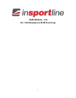 Insportline IN 11145 User Manual preview