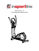 Insportline IN 1254 MADISON User Manual preview