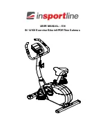 Insportline IN 14168 User Manual preview