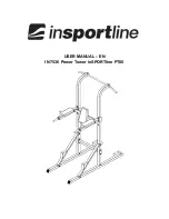 Insportline IN 7536 Power Tower PT80 User Manual preview