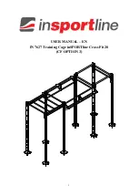 Insportline IN 7627 Cross Fit 20 User Manual preview