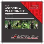 Preview for 1 page of Insportline IN3381 Training Manual