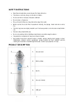 Preview for 3 page of Insportline Insportline Suckage User Manual