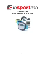 Preview for 1 page of Insportline PR009 User Manual