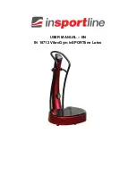 Insportline VibroGym Lotos 18712 User Manual preview