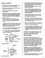 Предварительный просмотр 6 страницы Insta-Flame PVS-1 Installation And Operating Instructions Manual