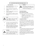 Предварительный просмотр 8 страницы Insta 256 Series Operation And Maintenance Manual