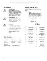 Preview for 5 page of Insta 907 Operation And Maintenance Manual