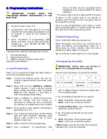 Preview for 9 page of Instant Care IC 3000 Manual