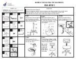 Preview for 1 page of Instant Desks IDA-M101 Assembly Instructions