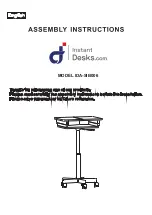 Instant Desks IDA-SIB006 Assembly Instructions Manual preview