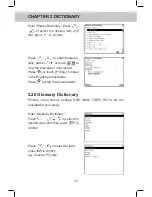 Preview for 88 page of Instant-Dict MD8280 User Manual