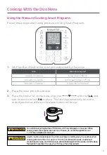 Предварительный просмотр 31 страницы Instant Pot DUO NOVA 60 User Manual