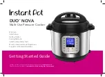 Instant Pot DUO NOVA Getting Started Manual preview