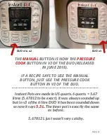 Предварительный просмотр 13 страницы Instant Pot IP-DUO Beginner'S Manual