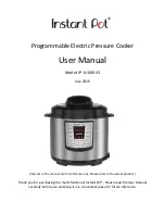 Instant Pot IP-LUX60 V3 User Manual preview