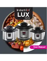 Instant Pot LUX 50 V3 User Manual preview