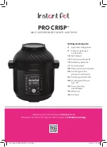 Preview for 1 page of Instant Pot PRO CRISP Manual