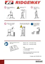 Preview for 7 page of Instant Upright Ridgeway Step-Up100 Instruction Manual