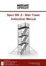 Instant Upright Span 300 Z Instruction Manual preview