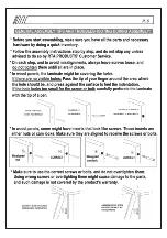 Предварительный просмотр 5 страницы Instant IDA-8855 Assembly Instruction Manual