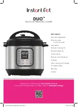 Instant Instant Pot Duo 60 User Manual preview