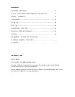 Preview for 2 page of Instanta Barista Pro WB-2 Installation And User Instructions Manual