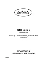 Instanta InstaTap UCB Series Installation Instructions Manual preview