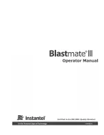 Preview for 1 page of Instantel Blastmate III Operator'S Manual