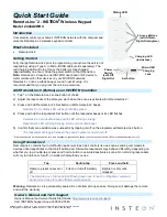 INSTEON 2444A2WH4 2342-432 Quick Start Manual preview