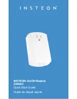 INSTEON 2456S3 Quick Start Manual preview