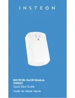 INSTEON 2456S3 Quick Start Manual предпросмотр