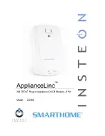 INSTEON ApplianceLinc 2456S Owner'S Manual preview