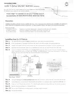 INSTEON ICON In-Wall On/Off Switch Quick Start Manual preview