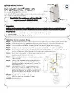 INSTEON In-LineLinc 2475S Quick Start Manual предпросмотр