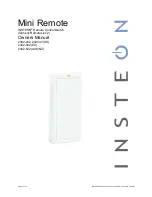 INSTEON Mini Remote 2342-442 Owner'S Manual предпросмотр