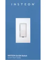 INSTEON ON/Off Switch Quick Start Manual preview