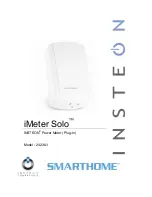 Предварительный просмотр 1 страницы INSTEON Smarthome iMeter Solo INSTEON 2423A1 Owner'S Manual