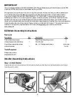 Предварительный просмотр 2 страницы InStep 11-EZ256 Operating Instructions Manual