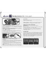 Preview for 4 page of InStep Safari series Operating Instruction