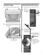 Предварительный просмотр 9 страницы InStep Two Seat Bicycle Trailer User Manual