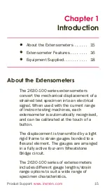 Предварительный просмотр 15 страницы Instron 2630-100 Series Reference Manual