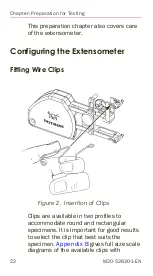 Предварительный просмотр 22 страницы Instron 2630-100 Series Reference Manual