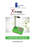 InstroTek 3500 Xplorer Operating Manual preview