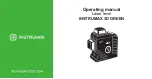 Instrumax 3D GREEN Operating Manual preview